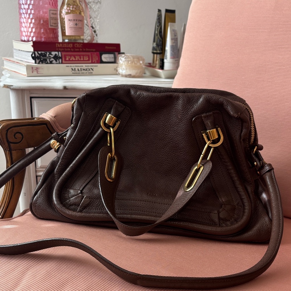 Chloe Paraty Medium Bag Brown